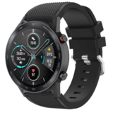Strap-it® Honor Magic Watch 2 siliconen band (zwart)