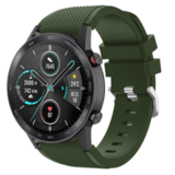 Strap-it® Honor Magic Watch 2 siliconen band (legergroen)