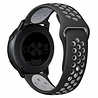 Strap-it® Strap-it Horlogeband 22mm sport universeel (zwart/grijs) Strap-it® Strap-it Horlogeband 22mm sport universeel (zwart/grijs)
