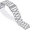 Strap-it® Strap-it Stalen horlogeband 20mm - universeel - zilver Strap-it® Strap-it Stalen horlogeband 20mm - universeel - zilver