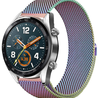 Strap-it® Strap-it Huawei Watch GT 2 Milanese band (regenboog) Strap-it® Strap-it Huawei Watch GT 2 Milanese band (regenboog)