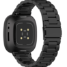 Strap-it® Strap-it Fitbit Sense stalen band (zwart) Strap-it® Strap-it Fitbit Sense stalen band (zwart)