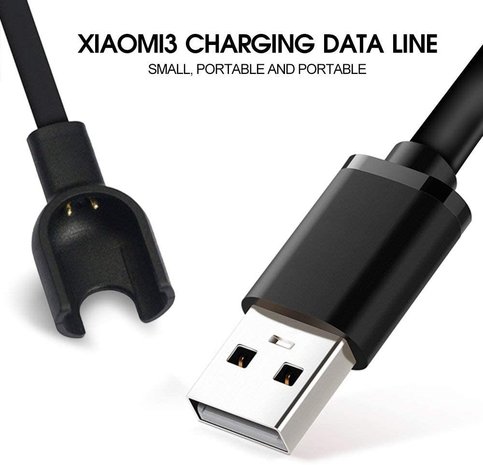 Strap-it® Strap-it Xiaomi Mi Band 3 oplader