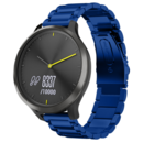 Strap-it® Strap-it Garmin Vivomove HR stalen band (blauw)