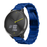 Strap-it® Garmin Vivomove HR stalen band (blauw)