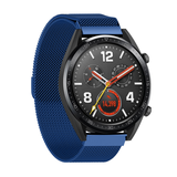 Strap-it® Huawei Watch GT 2 Milanese band (blauw)