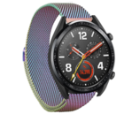 Strap-it® Strap-it Huawei Watch GT 2 Milanese band (regenboog)