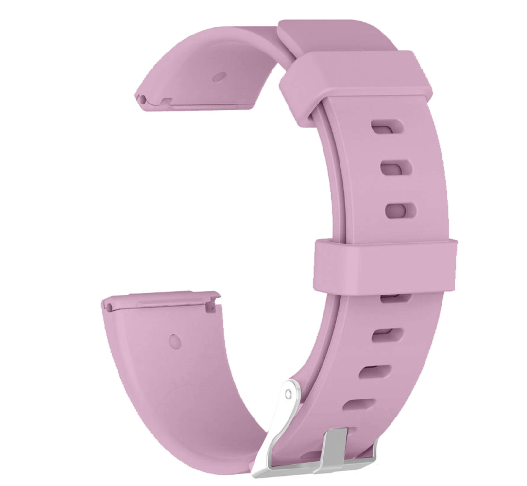 Fitbit Versa silicone band oud roze Smartwatchbanden
