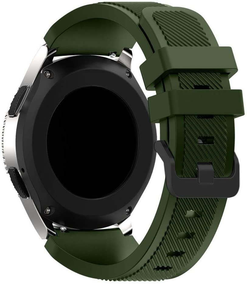 Samsung Galaxy Watch 3 45mm silicone band (legergroen) Smartwatchbanden.nl Samsung Galaxy Watch 3 45mm silicone band (legergroen) Smartwatchbanden.nl