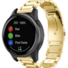 Strap-it® Strap-it Garmin Vivoactive 4 stalen band - 45mm - goud Strap-it® Strap-it Garmin Vivoactive 4 stalen band - 45mm - goud
