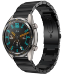Strap-it® Strap-it Huawei Watch GT 2 metalen bandje (zwart)