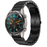 Strap-it® Huawei Watch GT 2 metalen bandje (zwart)