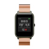 Strap-it® Xiaomi Amazfit Bip metalen bandje (rosé goud)