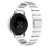 Strap-it® Strap-it Samsung Galaxy Watch Active metalen bandje (zilver) Strap-it® Strap-it Samsung Galaxy Watch Active metalen bandje (zilver)