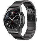 Strap-it® Strap-it Samsung Galaxy Watch 46mm metalen bandje  (zwart)