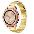 Strap-it® Strap-it Samsung Galaxy Watch 42mm metalen bandje (goud)