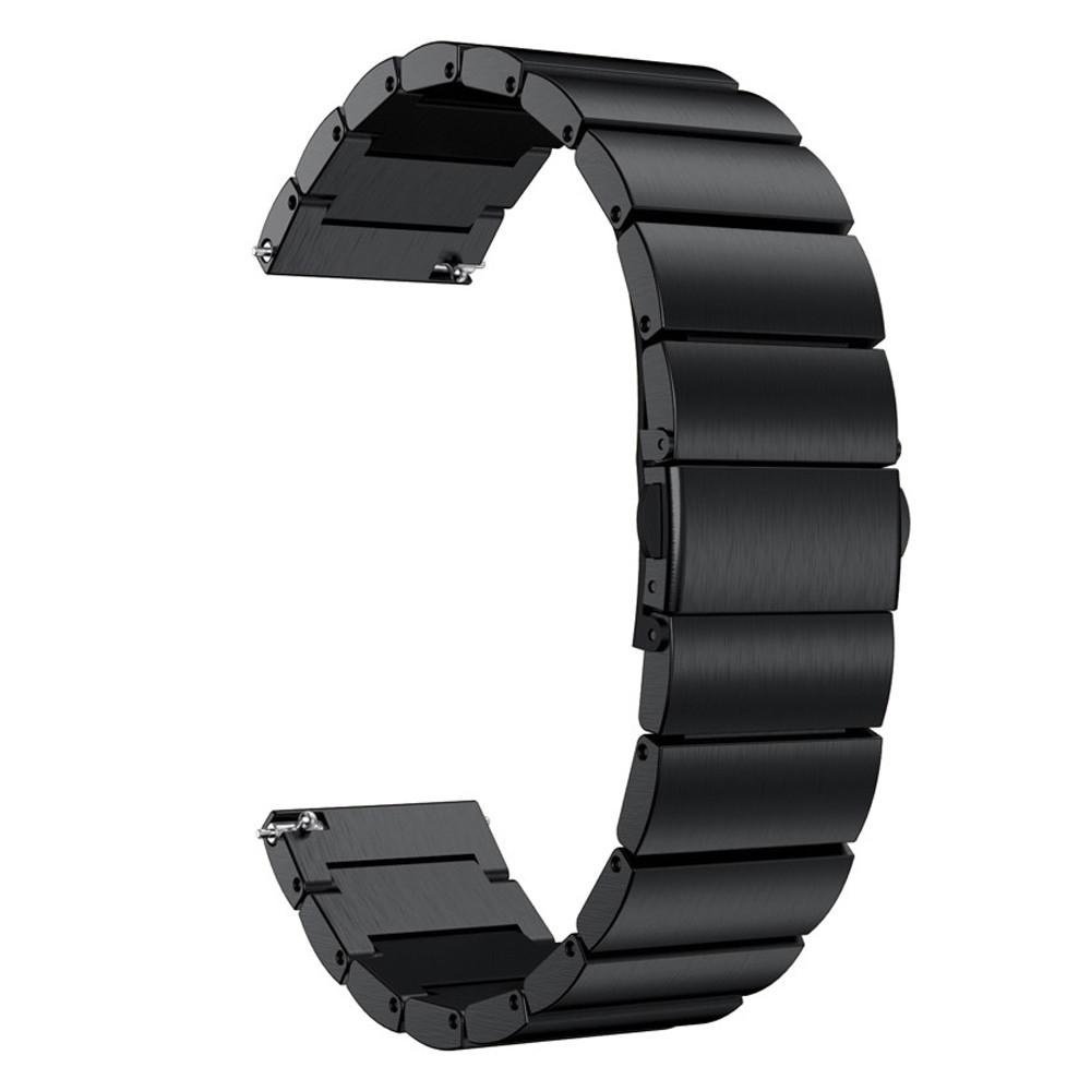 Strap-it® Strap-it Garmin Vivoactive 4 metalen bandje (zwart) Strap-it® Strap-it Garmin Vivoactive 4 metalen bandje (zwart)