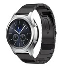 Strap-it® Strap-it Samsung Gear S3 metalen bandje (zwart)