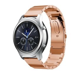 Strap-it® Samsung Gear S3 metalen bandje (rosé goud)