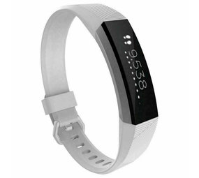 Strap-it® Fitbit Alta / Alta HR siliconen bandje (wit)