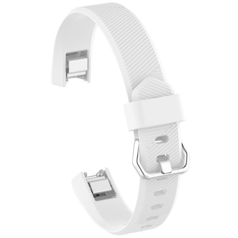 Strap-it® Strap-it Fitbit Alta / Alta HR siliconen bandje (wit)