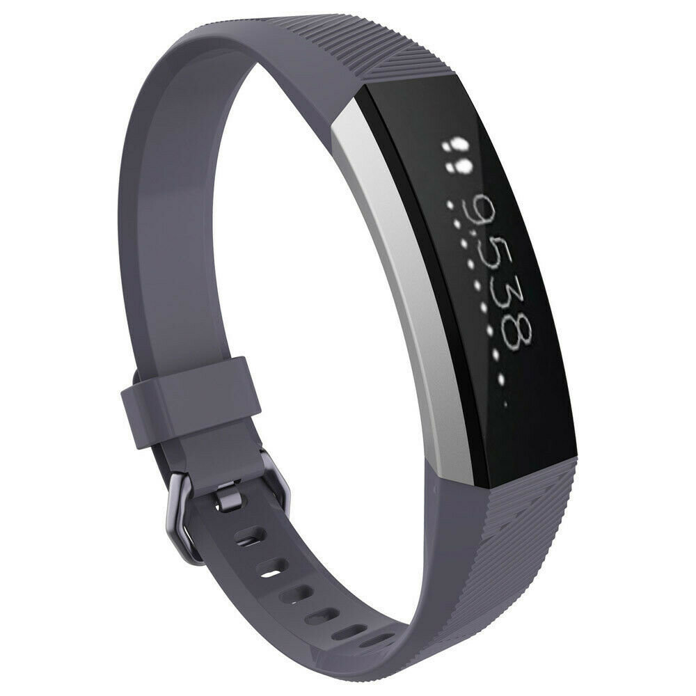 Strap-it® Strap-it Fitbit Alta / Alta HR siliconen bandje (grijs)