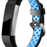 Strap-it® Strap-it Fitbit Alta / Alta HR sport bandje (zwart/blauw) Strap-it® Strap-it Fitbit Alta / Alta HR sport bandje (zwart/blauw)