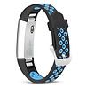 Strap-it® Strap-it Fitbit Alta / Alta HR sport bandje (zwart/blauw) Strap-it® Strap-it Fitbit Alta / Alta HR sport bandje (zwart/blauw)