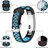 Strap-it® Strap-it Fitbit Alta / Alta HR sport bandje (zwart/blauw) Strap-it® Strap-it Fitbit Alta / Alta HR sport bandje (zwart/blauw)