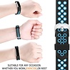 Strap-it® Strap-it Fitbit Alta / Alta HR sport bandje (zwart/blauw) Strap-it® Strap-it Fitbit Alta / Alta HR sport bandje (zwart/blauw)
