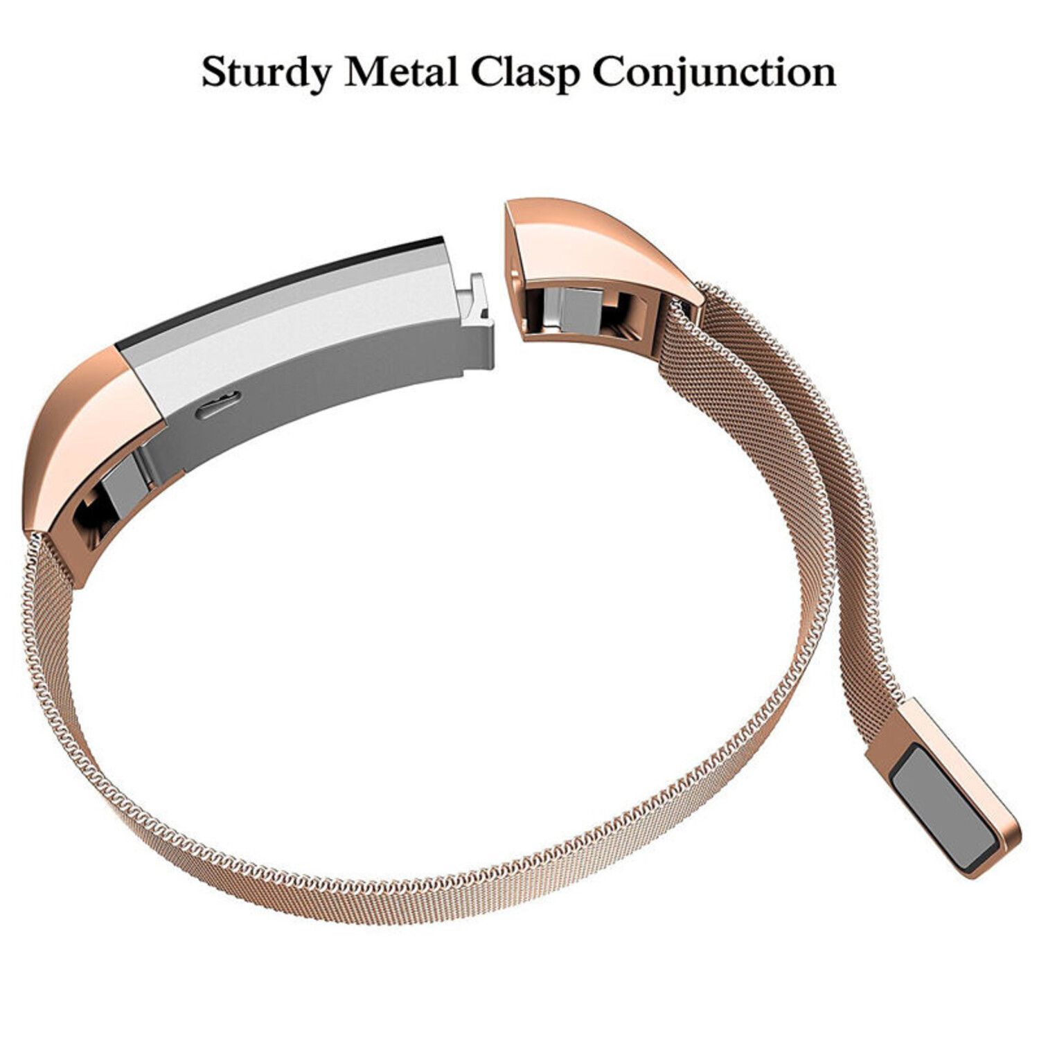 Fitbit hr rose gold hotsell