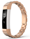 Strap-it® Strap-it Fitbit Alta / Alta HR stalen bandje (rosé goud)