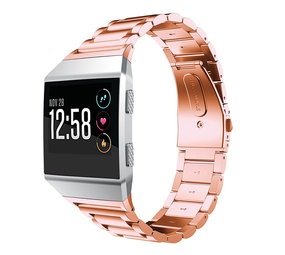 Strap-it® Fitbit Ionic stalen bandje (rosé goud)