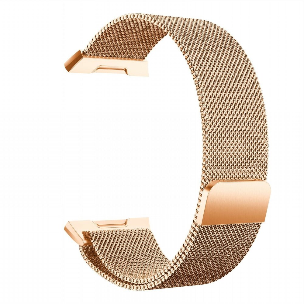 Strap-it® Strap-it Fitbit Ionic Milanese band (rosé goud) Strap-it® Strap-it Fitbit Ionic Milanese band (rosé goud)