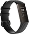 Fitbit Charge 3 silicone band (zwart)