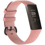 Strap-it® Fitbit Charge 3 silicone band (lichtroze)
