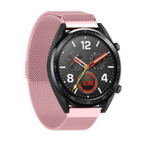 Strap-it® Huawei Watch GT 2 Milanese band (roze)