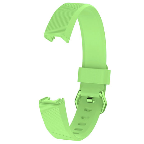 Strap-it® Strap-it Fitbit Alta / Alta HR siliconen bandje (lichtgroen)