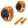 Strap-it® Strap-it Samsung Galaxy Watch siliconen bandje 46mm (oranje) Strap-it® Strap-it Samsung Galaxy Watch siliconen bandje 46mm (oranje)
