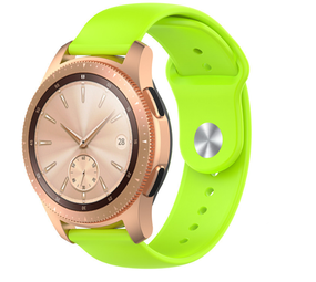 Strap-it® Samsung Galaxy Watch sport band 42mm (lichtgroen)