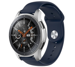 Strap-it® Samsung Galaxy Watch sport band 46mm (donkerblauw)