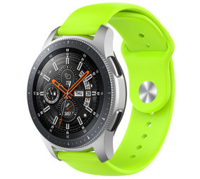Strap-it® Samsung Galaxy Watch sport band 46mm (lichtgroen)