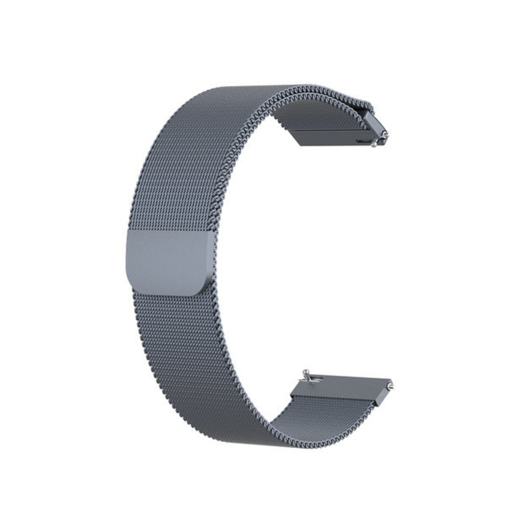 Strap-it® Strap-it Garmin Vivoactive 4 Milanese band - 45mm - space grey Strap-it® Strap-it Garmin Vivoactive 4 Milanese band - 45mm - space grey