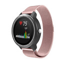 Strap-it® Strap-it Garmin Vivoactive 3 Milanese band (roze)
