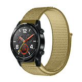 Strap-it® Huawei Watch GT 2 nylon band (olijf)