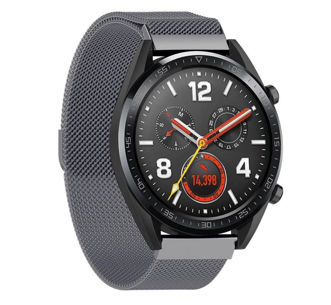 Strap-it® Strap-it Huawei Watch GT 2 Milanese band (space grey)