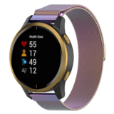 Strap-it® Garmin Vivomove HR Milanese band (regenboog)