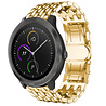 Strap-it® Strap-it Garmin Vivoactive 4 stalen draak band - 45mm - goud Strap-it® Strap-it Garmin Vivoactive 4 stalen draak band - 45mm - goud
