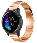 Strap-it® Strap-it Garmin Venu metalen bandje (rosé goud)