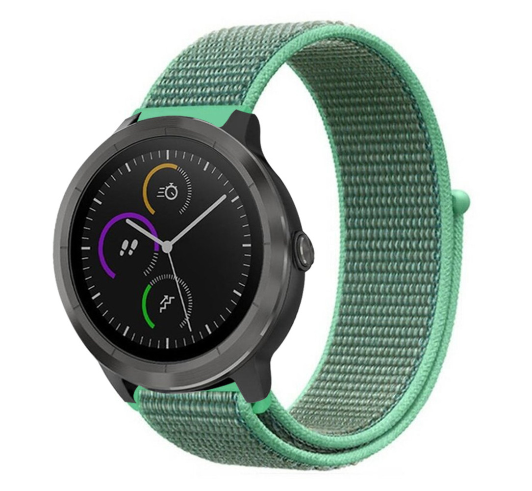 Strap-it® Strap-it Garmin Vivoactive 3 nylon band (mint)